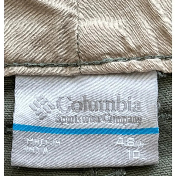 Columbia Mens Size 48 Pale Light Green Regular Fit Shorts - Picture 3 of 13